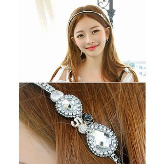 soo n soo Rhinestone Head Band