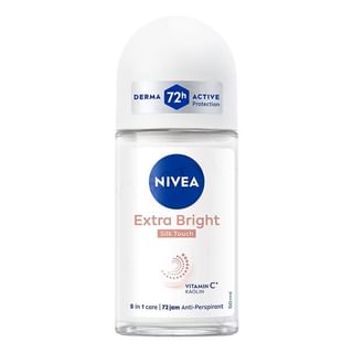 Nivea - Extra Bright Silk Touch Vitamin C & Kaolin Deodorant Roll On 50Ml