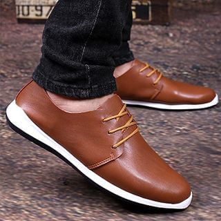 NOVO Genuine Leather Lace Up Shoes