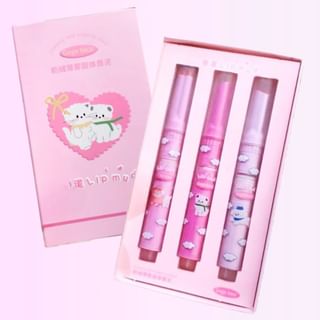 Gege Bear - Creamy Mist Solid Lip Mud Set - A #A