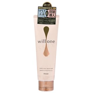 Kracie - Willone 2 Way Clear Mask Wash 130G