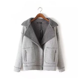 TOJI Fleece-Lined Wool Blend Jacket