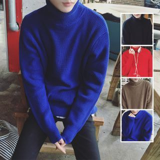 Chuoku Stand Collar Sweater