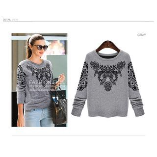 Cammi Patterned Sweater