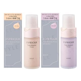 Kose - Esprique Triple Moisture Primer SPF 20 PA++ 01 Beige