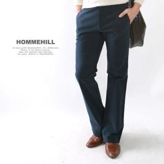 Boot-Cut Wool-Blended Pants