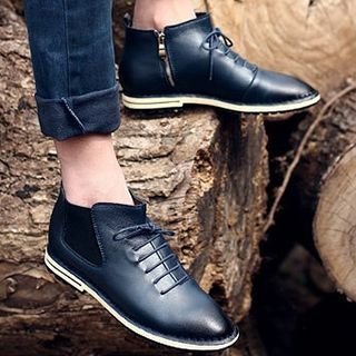 NOVO Lace-Up Ankle Boots