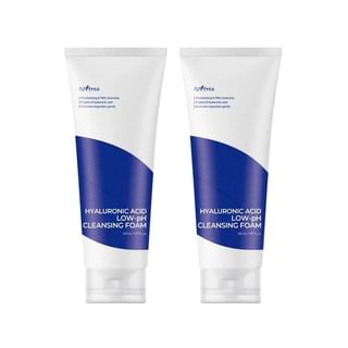 Isntree - Hyaluronic Acid Low Ph Cleansing Foam Bundle Set 2Pcs