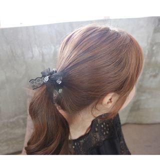 EMMA Lace Floral Hair Tie