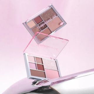 Biya - Gently Dance Playful 7-Color Eyeshadow Palette - 3 Types 103# Misty Sandalwood - 12.1G