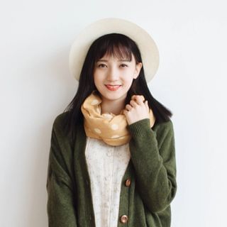 Forest Girl Dotted Light Scarf