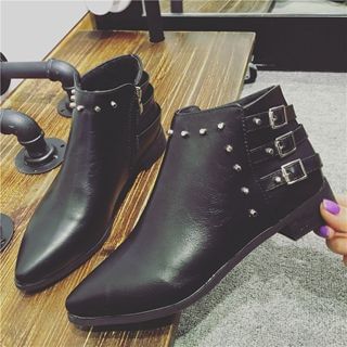 Hipsole Studded Ankle Boots