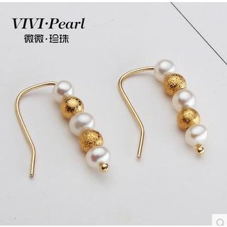 ViVi Pearl 14K Gold Filled Freshwater Pearl Earrings