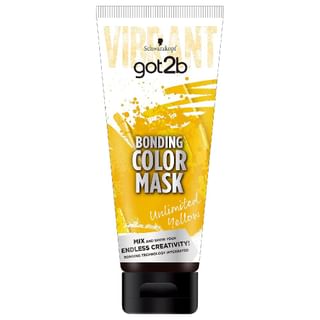Schwarzkopf Japan - got2b Bonding Hair Color Mask Unlimited Yellow - 180g