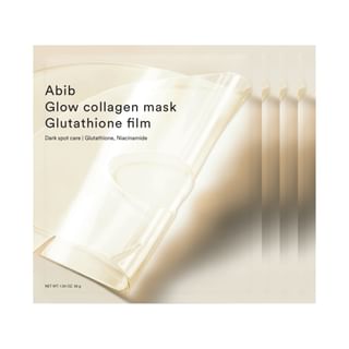 Abib - Glow Collagen Mask Glutathione Film Set 38G X 4 Sheets