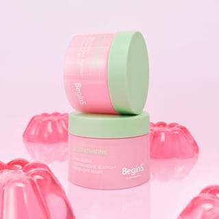 Jung Saem Mool - Begins Pink Guava Glutathione Blemish Wash-Off Mask 90G