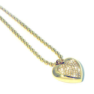 Kamsmak Glint of Heart Necklace