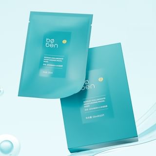 Boben - Sodium Hyaluronate Moisturizing Facial Mask Set (10Pcs) 25Ml X 10Pcs
