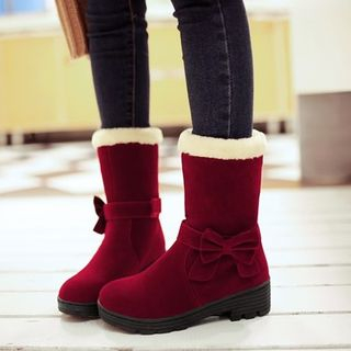 Moonville Bow Mid-Calf Snow Boots