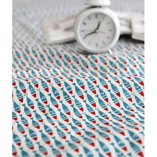 iswas Fish Pattern Coated Table Mat