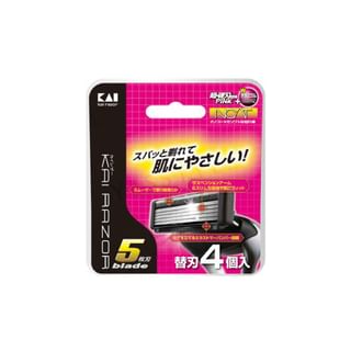 KAI - 5 Blades Refill Set 4 pcs