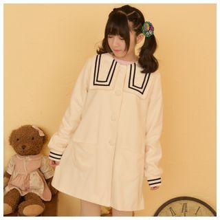 Kirito Sailor Collar Single-Breasted Coat
