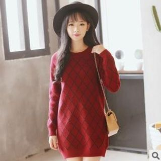 Sens Collection Quilted Long-Sleeve Knit Tunic