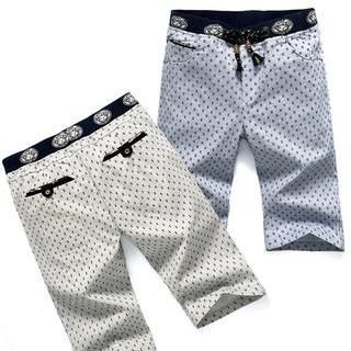 JIBOVILLE Drawstring Patterned Shorts