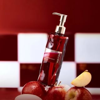 Apple Series Fragranced Silky Bath Oil Gel Frost Deposited Red Glaze - 350g