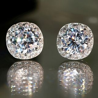 Nanazi Jewelry Rhinestone Earrings