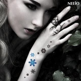 Neeio Waterproof Temporary Tattoo (Flower) 1 sheet