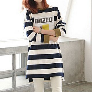 Dream Girl Striped Oversize T-Shirt