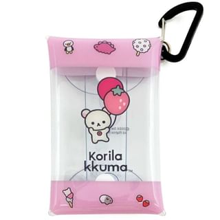Rilakkuma Multi Purpose Clear Case / Pouch (Korilakkuma) S Size/W60&Atilde;H110&Atilde;D20mm