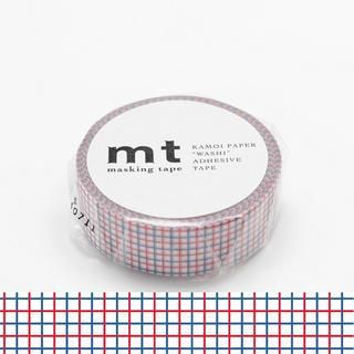 mt mt Masking Tape : mt 1P Grid Red x Blue
