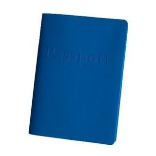 Digit-Band Silicon Passport Case Blue - One Size