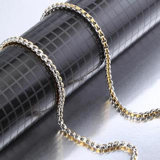 Trend Cool Two-Tone Chain Necklace