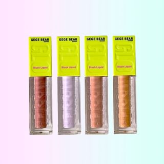 Gege Bear - Shimmer Blush Liquid - 4 Colors 03# Fig