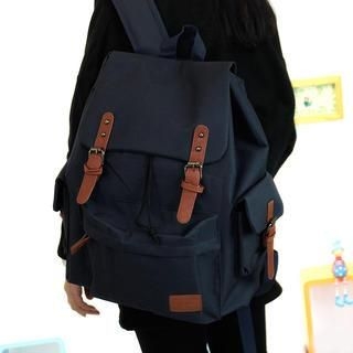 Bag Hub Buckled Flap Backpack