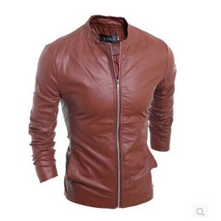 Hansel Faux-Leather Jacket