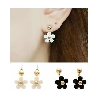 Glamiz Flower Earrings