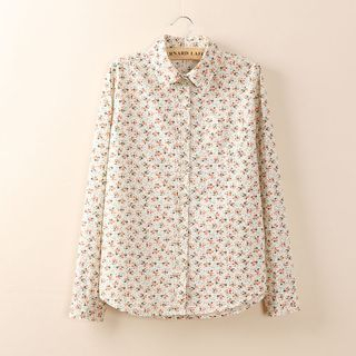 Tangi Flower Print Shirt