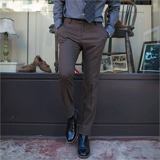 MITOSHOP Slim-Fit Dress Pants