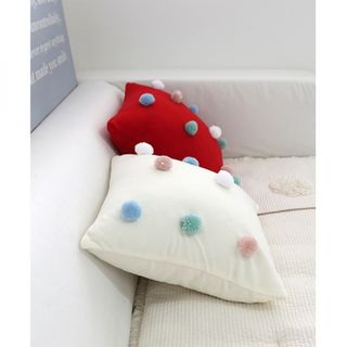 iswas Pompom Cushion Cover
