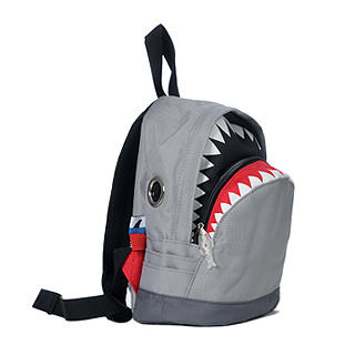 Morn Creations Shark Backpack (S) Gray - S