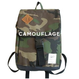Layoom Piped Oxford Backpack