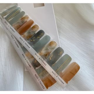 NAIL n THINGS - ND10 Saturn Planet Self-Adhesive Design Nail Polish Wraps 1 set