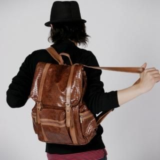 Buy Hwang Kum Style Faux Leather Backpack 1021303336