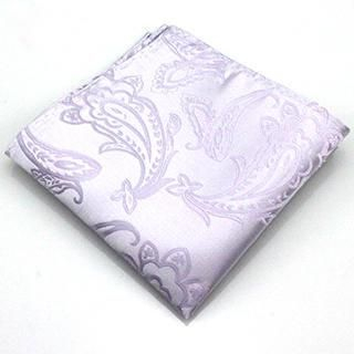 Xin Club Patterned Pocket Square Purple - One Size