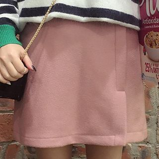 YUKISHU Woolen Skirt