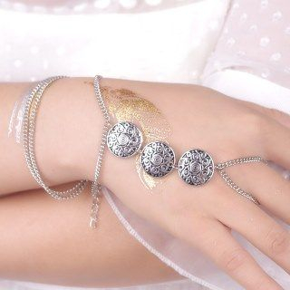 Seirios Metal Bracelet With Ring